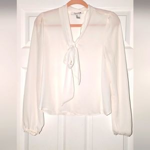 Forever 21 sheer blouse